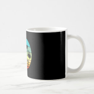 Disc Golf Retro Sunset Vintage Frisbee Golf  Coffee Mug