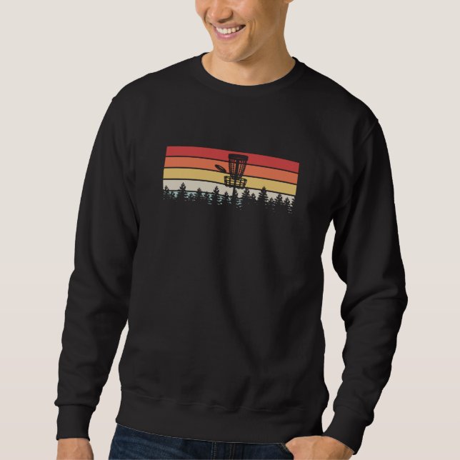 Disc Golf Retro Sweatshirt (Front)