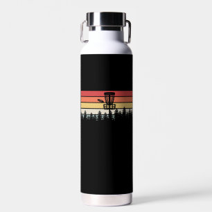 Disc Golf Retro Water Bottle