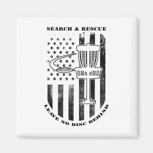 Disc Golf Search And Rescue Leave No Disc Behind B Magnet