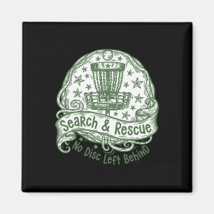 Disc Golf Search And Rescue No Disc Left Behind _2 Magnet