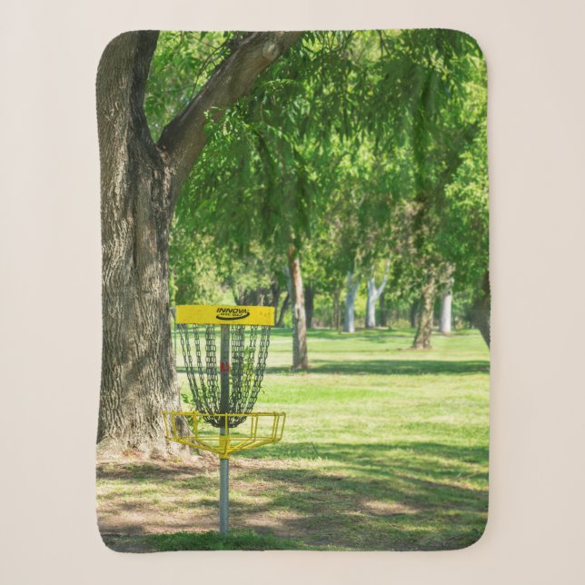 Disc Golf Sherpa Blanket (Front)
