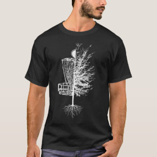 Disc Golf Shirt Basket Tree Frisbee Gol