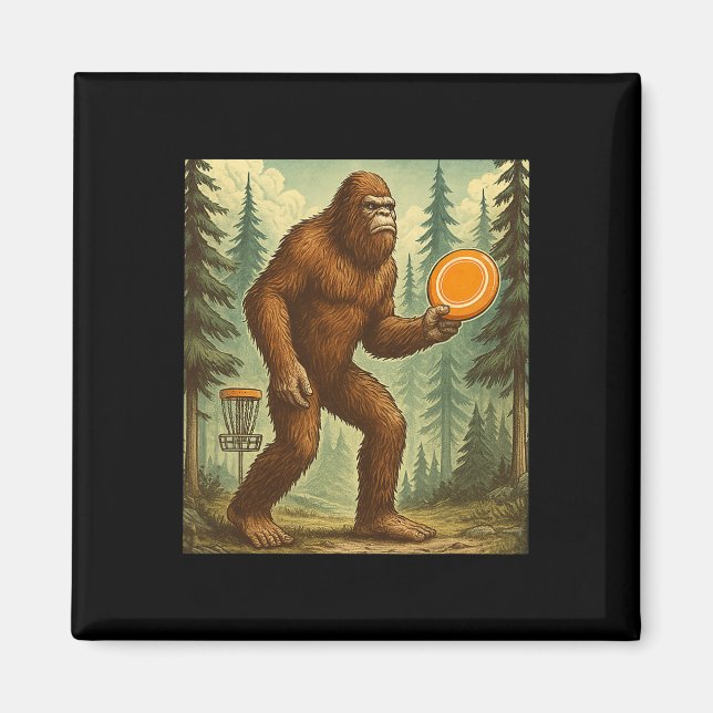 Disc Golf Shirt For Men Funny Disc Golfing  Magnet (Front)