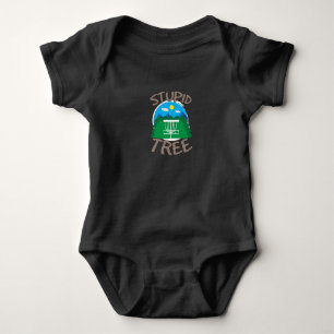Disc Golf - Stupid Tree Baby Bodysuit