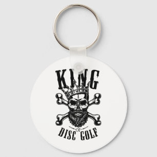 Disc Golf Tees King Of Disc Golf Shirt With Skull Keychain
