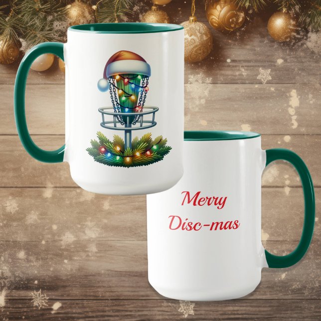 Disc Golf Themed Christmas Mug (Creator Uploaded)