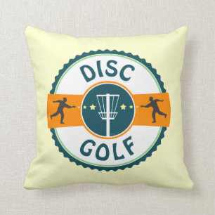 Disc Golf Throw Pillow