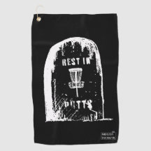 Disc Golf Towel with Bag Clip