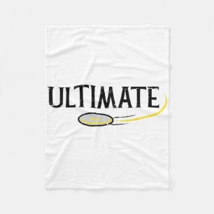 Disc Golf Ultimate Frisbee Frolf Sport Player Men  Fleece Blanket