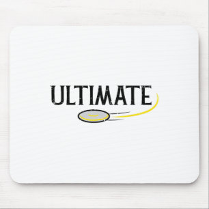 Disc Golf Ultimate Frisbee Frolf Sport Player Men Mouse Pad