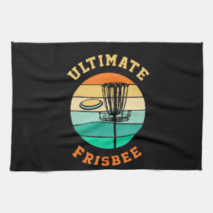 Disc Golf Ultimate Frisbee Kitchen Towel