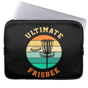 Disc Golf Ultimate Frisbee Laptop Sleeve