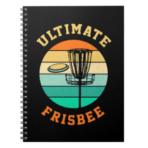 Disc Golf Ultimate Frisbee Notebook