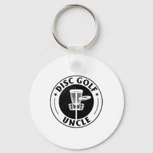 Disc Golf Uncle - Disc Golfing Uncle Disc Golf Pla Keychain