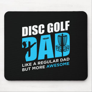 Disc Golf Vintage Funny Disc Golfing Dad Lover Pla Mouse Pad