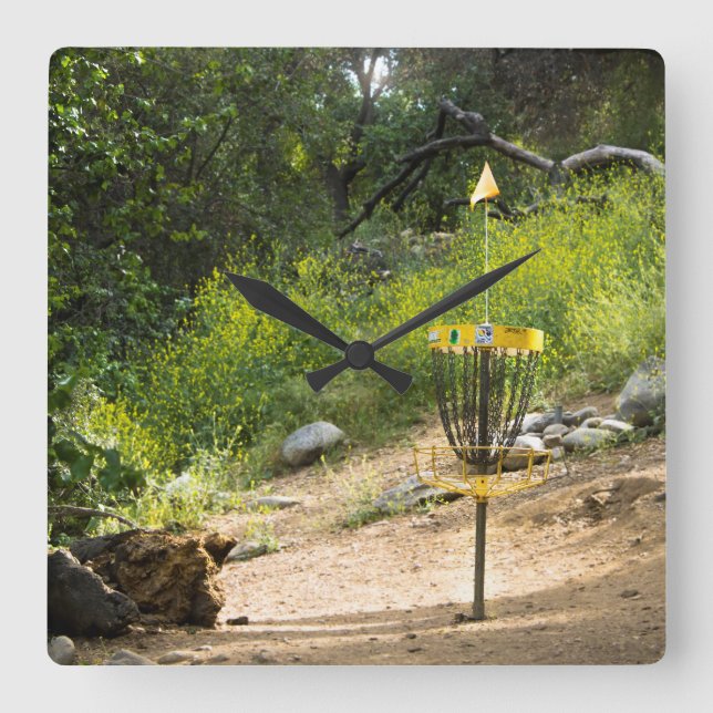 Disc Golf Wall Clock (Front)