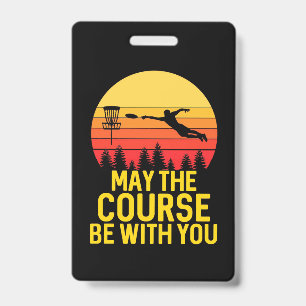 Disc Golf With You Badge