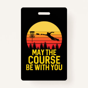 Disc Golf With You Badge