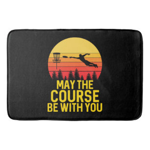 Disc Golf With You Bath Mat