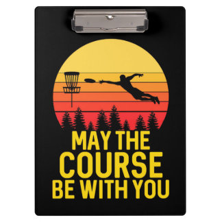 Disc Golf With You Clipboard
