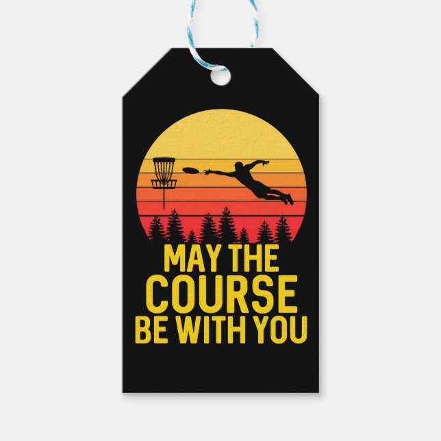Disc Golf With You Gift Tags (Front)
