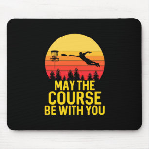 Disc Golf With You Mouse Pad