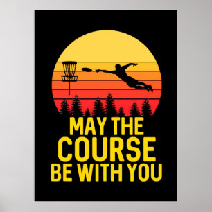 Disc Golf With You Poster