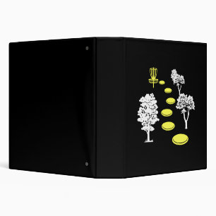 Disc Golf Woods Disc Golfer Gift Binder