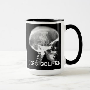 disc golf x ray mug