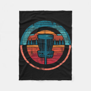 Disc Golfer Disc Golf Player Fleece Blanket