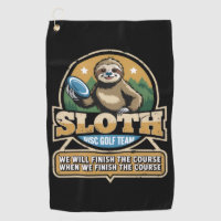 Disc Golfer Funny Sloth Disc Golf Player Golfer