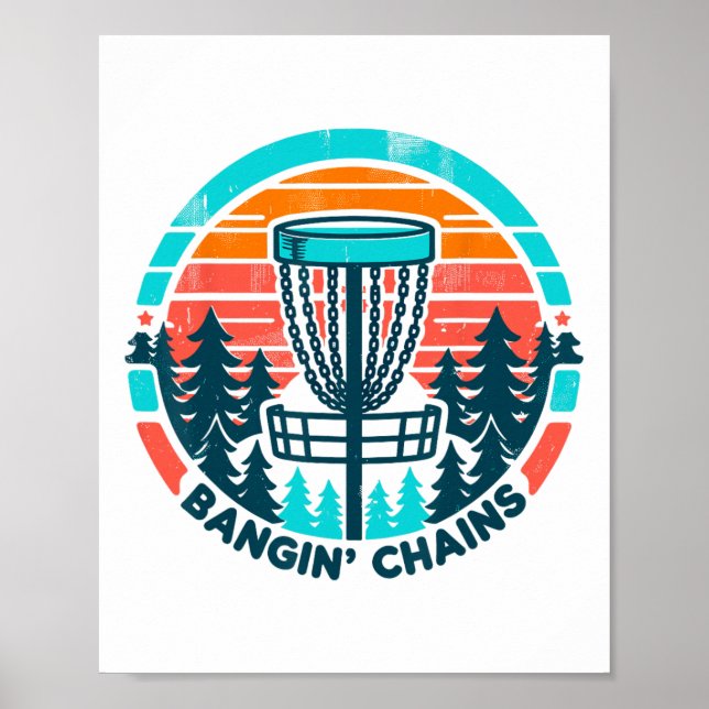 Disc Golfer - Ngin Chains - Disc Golf Player _1  Poster (Front)