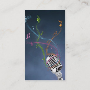 Disc Jockey Business Card