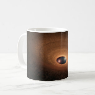Disc Of Dusty Material Leftover From Star Forming Coffee Mug