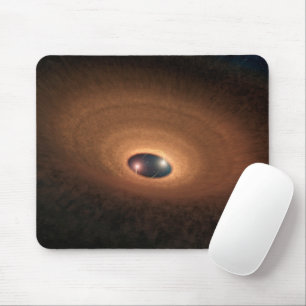 Disc Of Dusty Material Leftover From Star Forming Mouse Pad