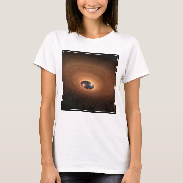 Disc Of Dusty Material Leftover From Star Forming T-Shirt (Front)