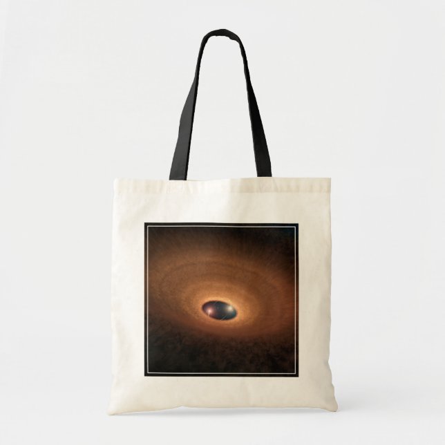 Disc Of Dusty Material Leftover From Star Forming Tote Bag (Front)
