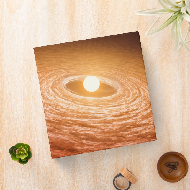 Disc Of Material Surrounding Star Fu Orionis. Binder (In Situ)