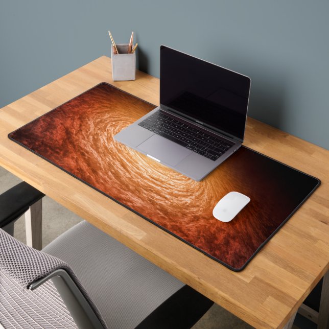 Disc Of Material Surrounding Star Fu Orionis. Desk Mat (Office 2)