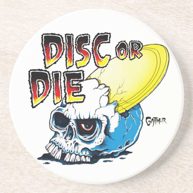 Disc Or Die Coaster (Front)