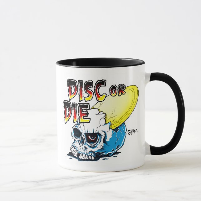 Disc_Or_Die Coffee Mug (Right)