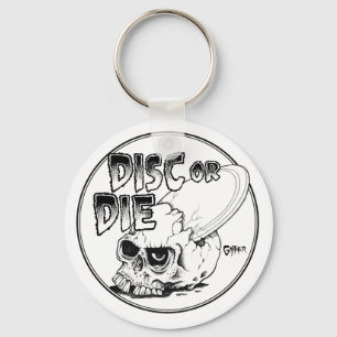 Disc Or Die Keychain
