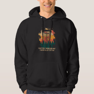 Disc Swinging Causes A Lot Fun Disc Golf  Golfer H Hoodie