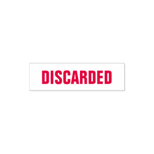 Discarded for library circulation or other use self-inking stamp