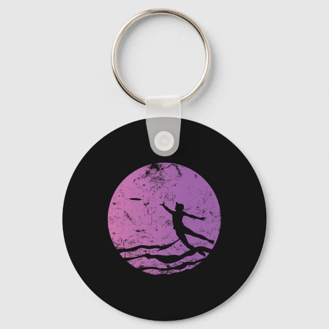 Discgolf Is Much Too Fast For You  Keychain (Front)