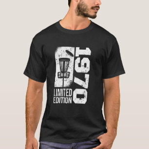 DiscGolf Vintage 1970 Birthday Disc-Golfing Game D T-Shirt
