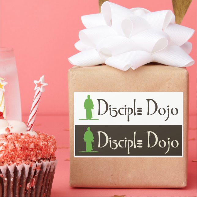 Disciple Dojo 2-pour-1 autocollant (Fête)