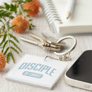 Disciple Light Blue Acrylic Keychain