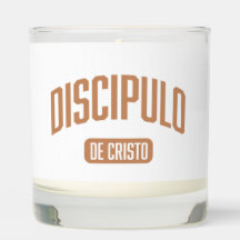 Disciple Terracotta Scented Jar Candle Spanish